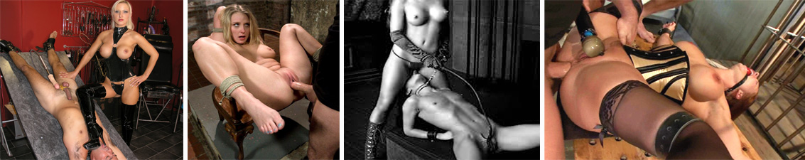BDSM Sex Master Domina tortureaza un scav sexua